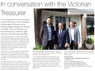 In conversation with the Victorian Treasurer